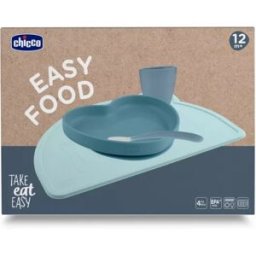 Chicco Easy Food Conjunto Alimentação Azul +12m