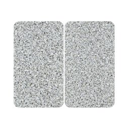 WENKO 2521120500-Capa para placa ABDECKPLATTE - NEUTRAL 30x52 cm granito/multicor