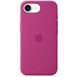Apple Capa Silicone para iPhone 16e – Fúcsia