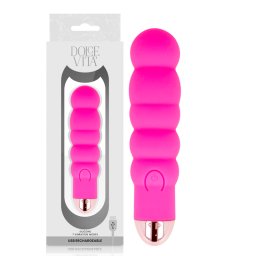 DOLCE VITA - VIBRADOR RECARREGÁVEL SEIS PINK 7 VELOCIDADES