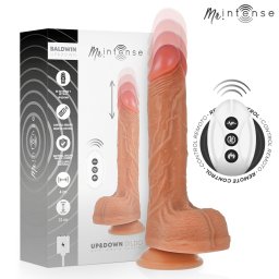 MR INTENSE - BALDWIN REALISTA MULTIFUNCIONAL COM VIBRAÇÃO, CONTROLE REMOTO PARA CIMA E PARA BAIXO, 22 CM - OU - 4 C