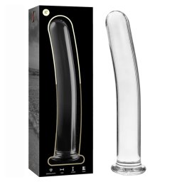 NEBULA SERIES BY IBIZA - MODELO 17 DILDO VIDRO BOROSILICADO TRANSPARENTE 18.5 CM -O- 3 CM