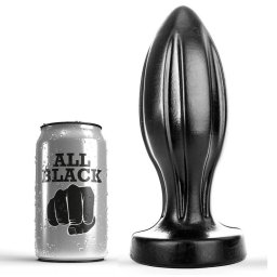 ALL BLACK - PLUG ANAL 21 CM