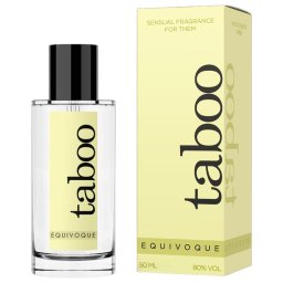 RUF - TABOO EQUIVOQUE PERFUME COM FEROMONAS PARA ELE E ELA 50 ML