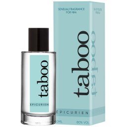 RUF - TABOO EPICURIEN PERFUME COM FEROMONAS PARA ELE 50 ML