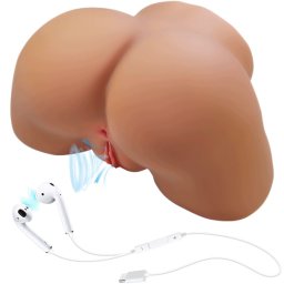 CRAZY BULL - ILANA VIBRADOR DE BULL FEMININO REALISTA E SUCÇÃO COM SOM 6,8 KG