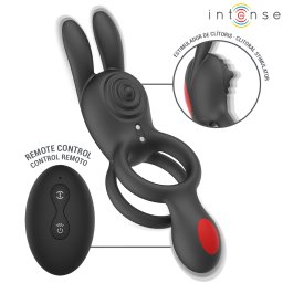 INTENSE - ANEL VIBRATÓRIO DUPLO QUINN COM CONTROLE REMOTO