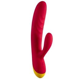 ROMP - JAZZ VIBRADOR COELHO RECARREGÁVEL VERMELHO