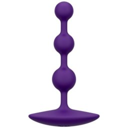 ROMP - AMP CONTAS ANAL DE SILICONE FLEXÍVEIS ROXAS 12,5 CM ROXAS