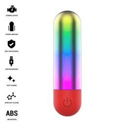 INTENSE - DEBBIE RAINBOW CLITORIS VIBRATÓRIO BULLET