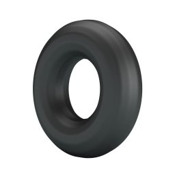 CRAZY BULL - ANEL PENIANO DE SILICONE SUPER MACIO URBANO PRETO