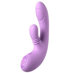 FANTASY FOR HER - INTIMOTION FLUTTER PRO VIBRADOR COELHO ROXO PARA PONTO G E CLITÓRIS