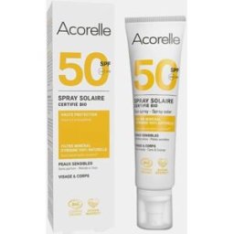 ACORELLE PROTETOR SOLAR EM SPRAY ROSTO/CORPO BIO SPF 50 100ml