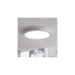 Eglo 33341 - Candeeiro de tecto LED RGBW dimerizável SARSINA-C LED/16W/230V Ø30 cm + controlo remoto