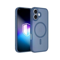 Capa Iphone 17 3MK Misty Magcase Azul