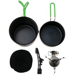 Optimus Crux Weekend Cook System 8021119, conjunto queimador/panela a gás