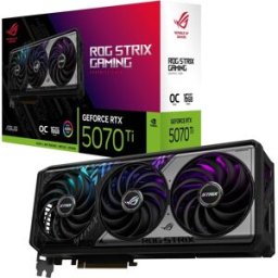 Placa Gráfica NVIDIA GeForce RTX 5070 Ti "Blackwell" ROG Strix Gaming OC 16GB GDDR7 DLSS4 - ASUS
