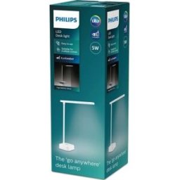 Candeeiro de Mesa LED 5W 90Lm (Branco) - PHILIPS