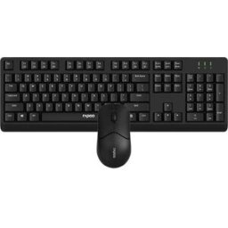 Hama Teclado + Rato Wireless Rapoo X1500 - Layout PT - Preto