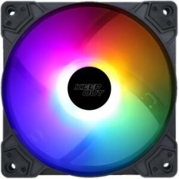 Ventoinha RGB 120mm XFC-120F (Preto) - KEEP OUT