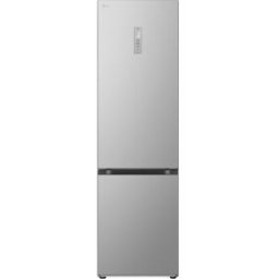 Frigorífico Combinado GBV3210DPY 387L No Frost Prateado - LG (NOVO - Dano Estético Frente)