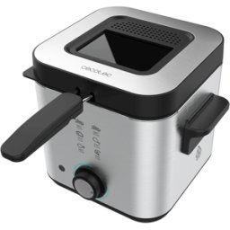 Fritadeira Elétrica Cleanfry Infinity 1500 1.5L 900W (Inox) - CECOTEC