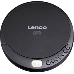 Leitor CD Portátil Lenco CD-010 Preto