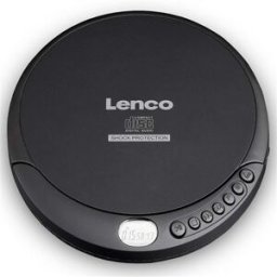 Leitor CD Portátil Lenco CD-200 Preto