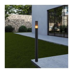 Eglo 901035 - Candeeiro exterior SALLE 1xE27/15W/230V 110 cm IP54