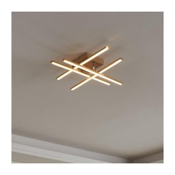 Eglo 901104 - Luminária de teto LED LASANA LED/20,5W/230V dourada