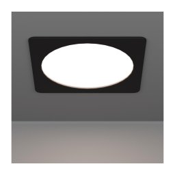 Eglo 901393 - Luminária LED embutida FUEVA LED/18,5W/230V 21,6x21,6 cm preta