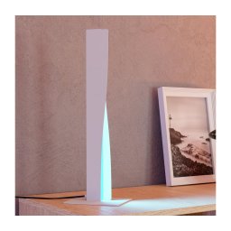 Eglo 901834 - Lâmpada de mesa LED RGBW dimerizável BOLOGNANO-Z LED/9W/230V cinzenta