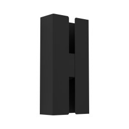 Eglo 902018 - Aplique de parede exterior LED BRISCOLA 2xLED/4W/230V IP44 preto