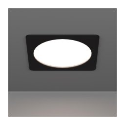 Eglo 901392 - Luminária LED de embutir para teto FUEVA LED/10,5W/230V 16,6x16,6 cm preta