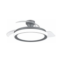 Philips - Candeeiro de teto LED dimerizável com ventilador BLISS LED/35W/230V preto + controlo remoto