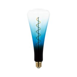 Lâmpada LED Regulável VINTAGE E27/4W/230V 2000K azul - Eglo 12274