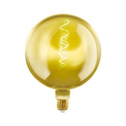Lâmpada LED dimerizável VINTAGE G200 E27/4W/230V 1900K dourada - Eglo 110096