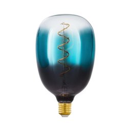 Lâmpada LED dimerizável VINTAGE T120 E27/4W/230V 2000K azul - Eglo 110224