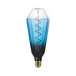 Lâmpada LED dimável VINTAGE E27/4W/230V 2000K azul - Eglo 110235