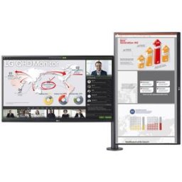 Monitor LG ERGO Dual 27" 27QP88DP IPS QHD 75Hz USB-C c/ DP