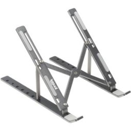 Suporte Portátil Dobrável p/ Portáteis até 17" (Cinzento) - IGGUAL