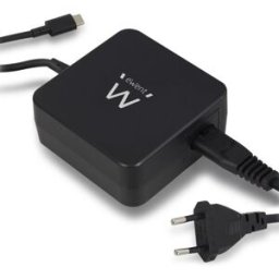Carregador p/ Portátil USB C 65W (Preto) - EWENT