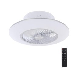Globo 03623 - Luminária de teto LED dimmável com ventilador KELLO LED/40W/230V