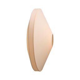Halo Design 745104 - Aplique de parede PARIS 1xE27/40W/230V diâmetro 40 cm branco/latão/carvalho
