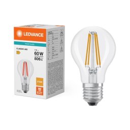 Lâmpada LED CLASSIC FILAMENT A60 E27/7W/230V 2700K - Ledvance