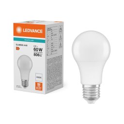 Lâmpada LED CLASSIC A60 E27/8W/230V 4000K - Ledvance