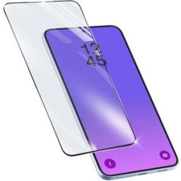 Cellular line Película de Ecrã Vidro Temperado Cellularline Impact Glass para Samsung Galaxy A57 / S25 FE - Moldura Preta