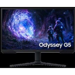 Monitor Gaming Samsung Odyssey G5 G51F S27FG510EU 27"/ QHD/ 1ms/ 180Hz/ VA/ Regulable en altura/ Negro