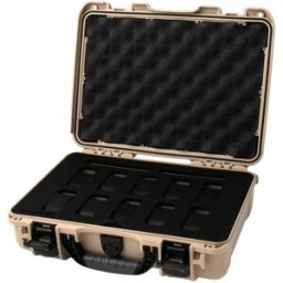 Nanuk 910 mala com espuma para 10 relógios, areia
