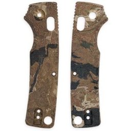 Vosteed Porcupine ModSwap W0303 Canvas Rag Burl Yellow Current Micarta, capas de cabo
